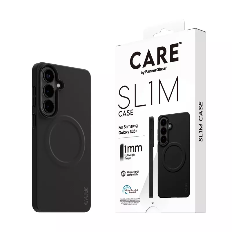 Ochranné puzdro PanzerGlass CARE SL1M pre Samsung Galaxy S26+ v čiernej (CR06231)