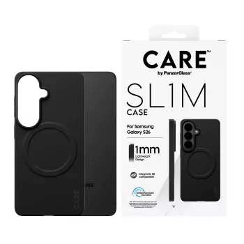 Ochranné puzdro PanzerGlass CARE SL1M pre Samsung Galaxy S26, čierne