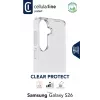 Cellularline Clear Protect - Galaxy S26 tvrdý kryt s gumenými okrajmi