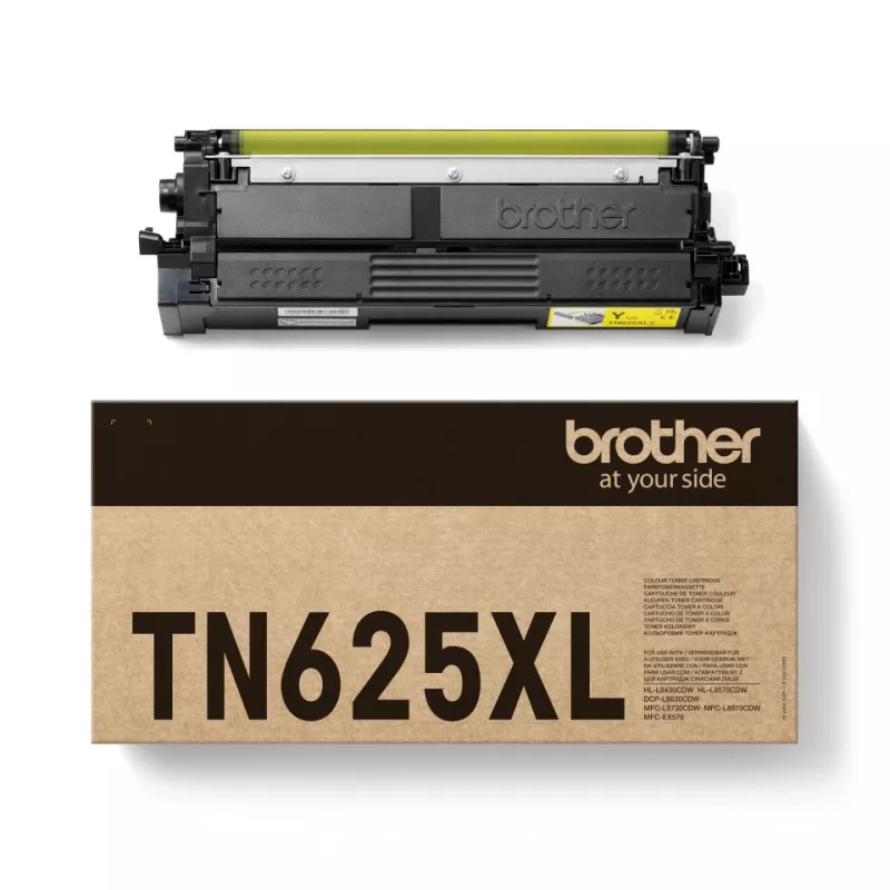 Brother TN-625XLY Tonerová kazeta, žltá