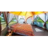 Stan Coleman Cortes Octagon 8 — 8-osobový, pevný rám, 15,7 m², sivá/oranžová