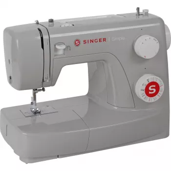 Mechanický šijací stroj SINGER Simple 3223 — svetlosivý