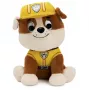 PAW Patrol GUND oficiálny Rubble v charakteristickej stavebnej uniforme plyšová hračka, plyšák pre deti od 1 roka, 15 cm