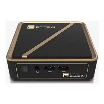 Mini PC barebone Sapphire EDGE AI 340 s podporou DDR5 pamäte a HDMI výstupom