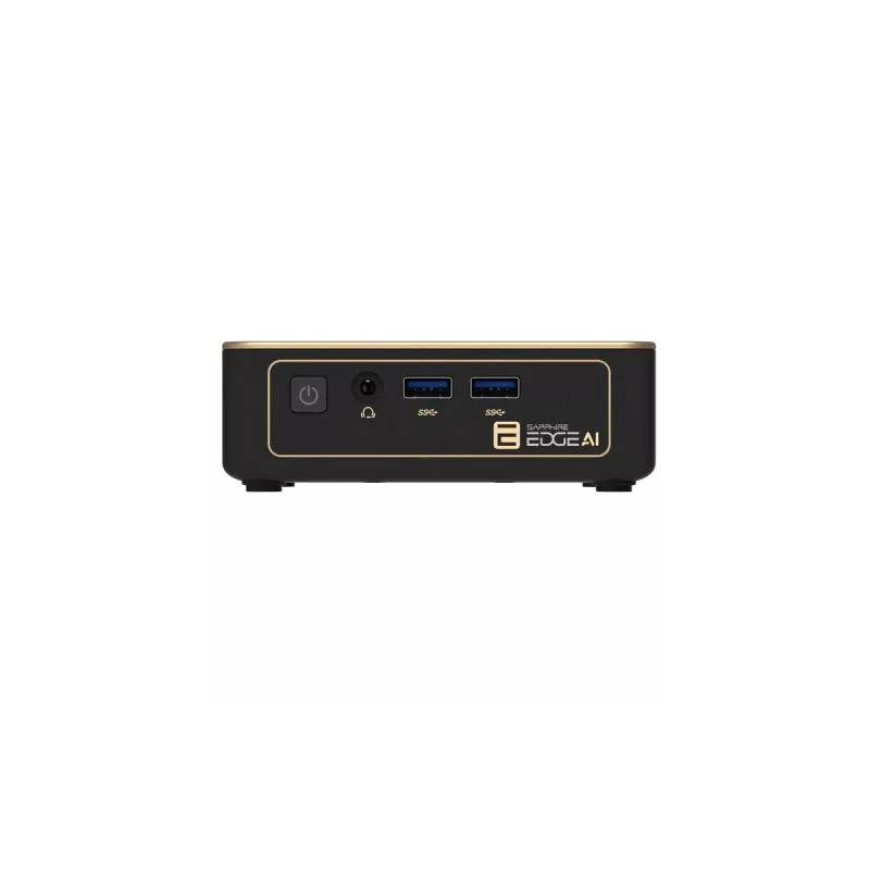Mini PC barebone Sapphire EDGE AI 340 s podporou DDR5 pamäte a HDMI výstupom