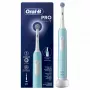 Oral-B Pro 1 Sensitive Clean, elektrická zubná kefka pre dospelých, rotačno-oscilačná, modrá