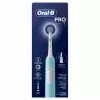 Oral-B Pro 1 Sensitive Clean, elektrická zubná kefka pre dospelých, rotačno-oscilačná, modrá
