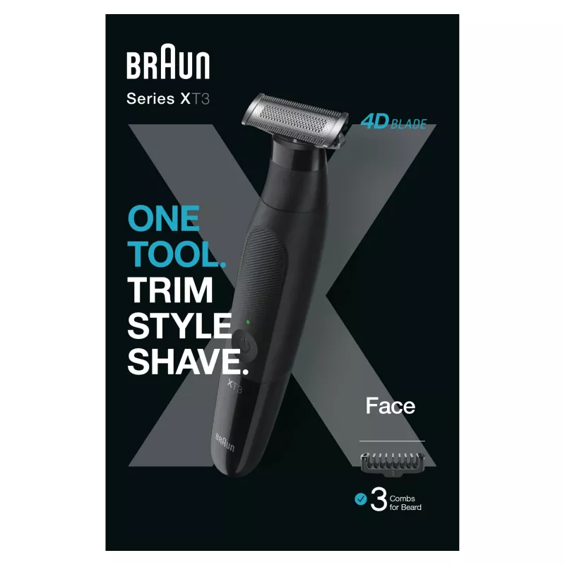 Braun XT3100 čierna nikel-metalhydrid (NiMH)
