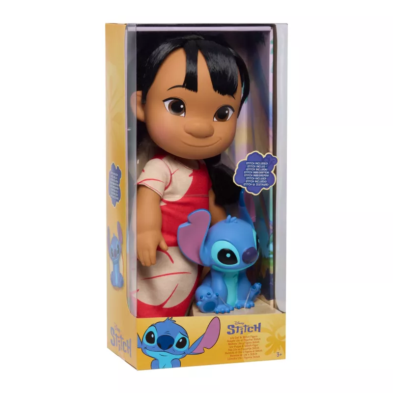 Just Play Disney Lilo & Stitch, módna bábika, ženské, 3 rok(y), chlapec/dievča, 350 mm, viacfarebná