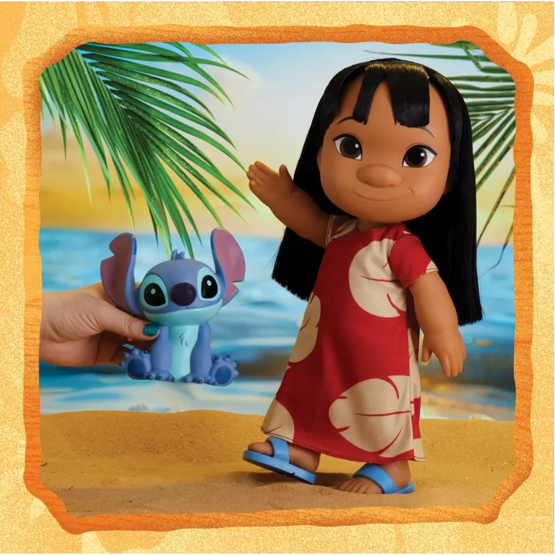 Just Play Disney Lilo & Stitch, módna bábika, ženské, 3 rok(y), chlapec/dievča, 350 mm, viacfarebná