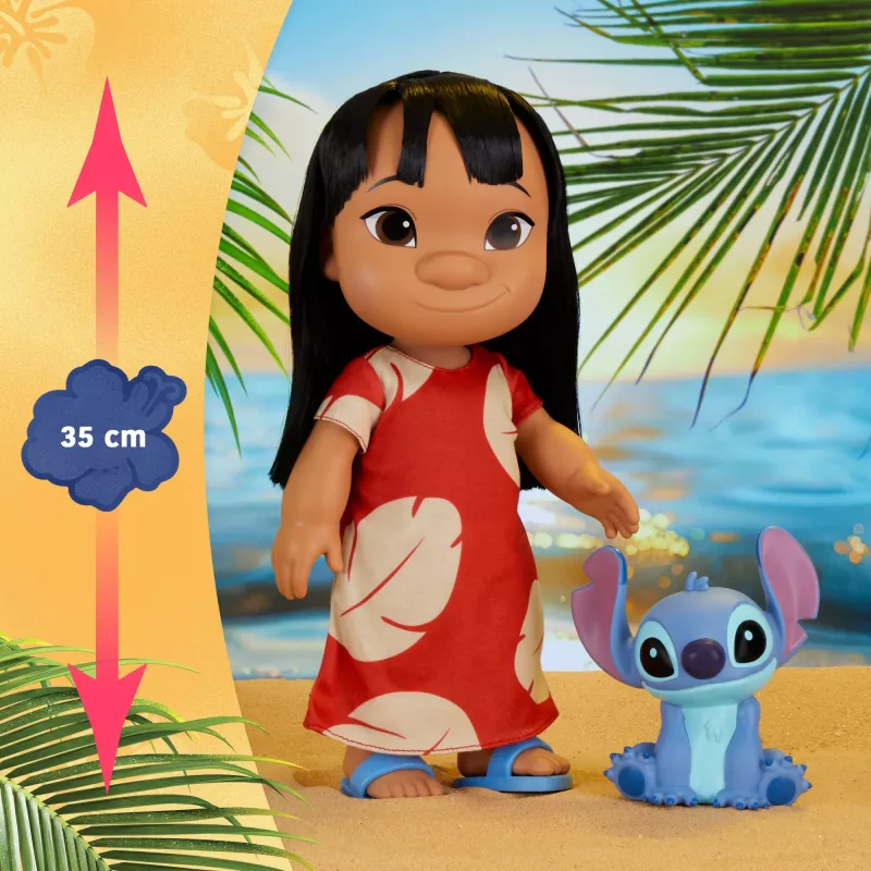 Just Play Disney Lilo & Stitch, módna bábika, ženské, 3 rok(y), chlapec/dievča, 350 mm, viacfarebná
