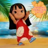 Just Play Disney Lilo & Stitch, módna bábika, ženské, 3 rok(y), chlapec/dievča, 350 mm, viacfarebná