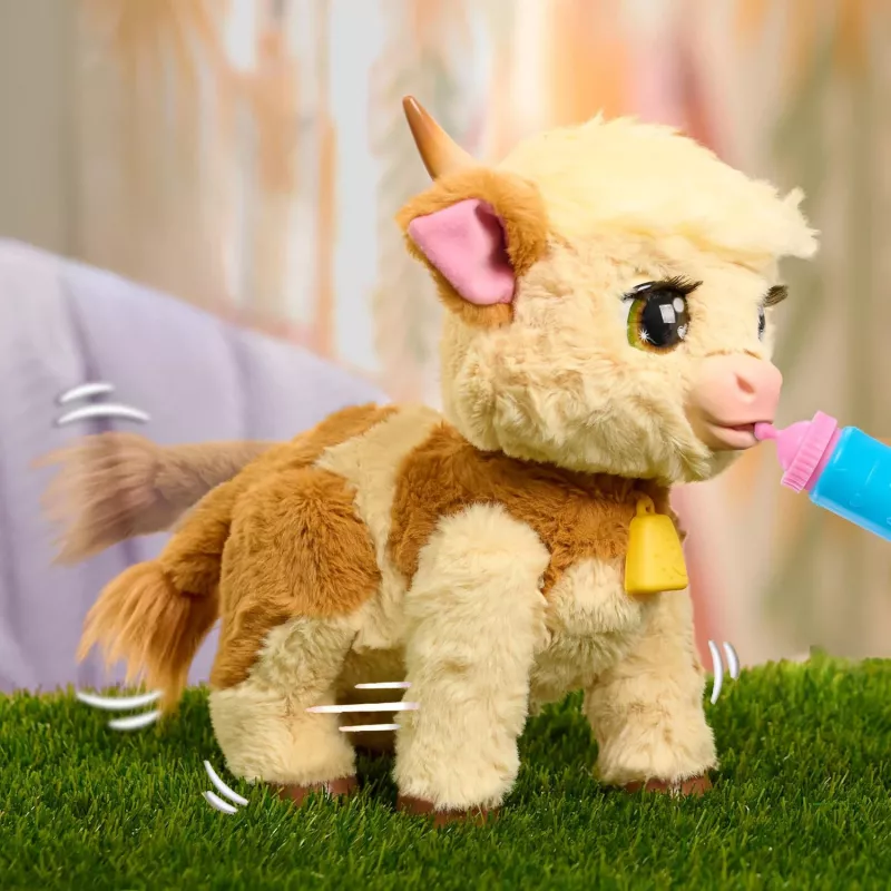 Just Play FurReal Maggie, krava, 4 rok(y), interaktívna, AA, batérie súčasťou balenia