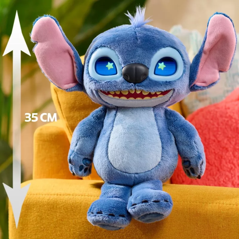 Just Play Disney Stitch – Many Moods Stitch, figúrka, 3 rok(y), interaktívna, so zvukom, AA