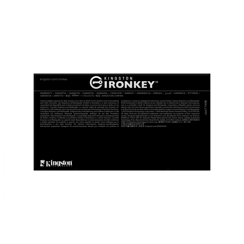 USB flash disk Kingston Technology IronKey 64GB D500S FIPS 140-3 AES-256