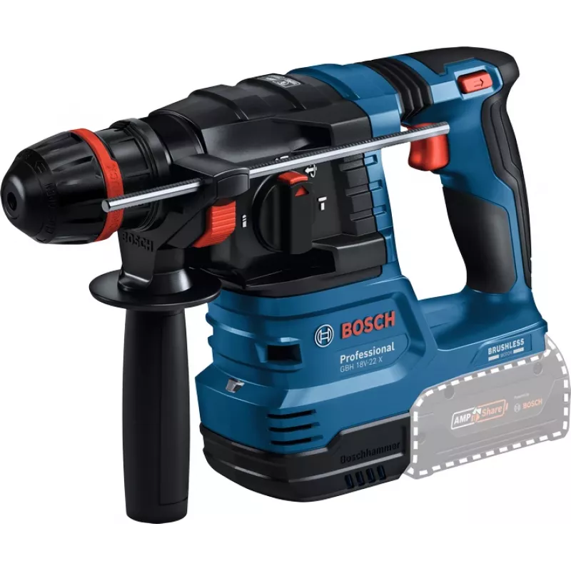 Bosch GBH 18V-22 X Professional 1050 ot/min SDS Plus