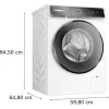 Bosch Serie 8 WGB244040 práčka s predným plnením 9 kg 1257 ot/min biela