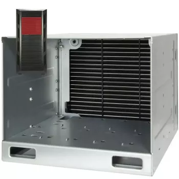 Počítačová skriňa INTER-TECH 88887382 Micro Tower čierna — Micro Tower, podporuje ATX/EATX/SSI EEB/Micro ATX/Mini-ITX, 7×3,5-palcové pozície, 2×2,5-palcové pozície, 10×5,25-palcové pozície, 2×USB 3.2 Gen1