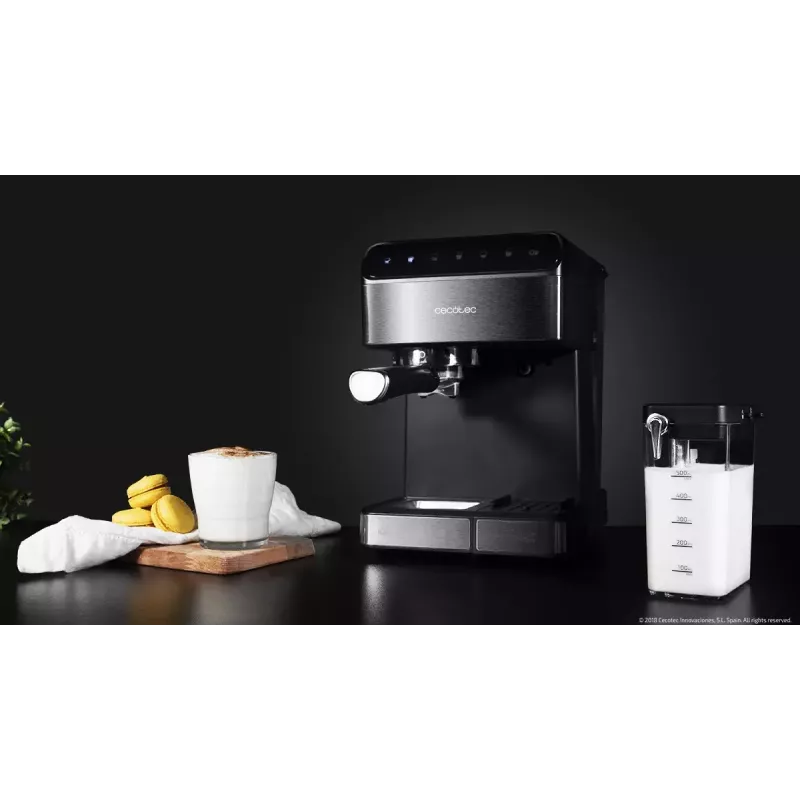 Espresso stroj CECOTEC Power Instant-ccino 20 Touch – plne automatický, 1,4 l nádrž na vodu, 2 šálky, 1350 W