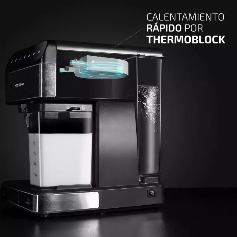 Espresso stroj CECOTEC Power Instant-ccino 20 Touch – plne automatický, 1,4 l nádrž na vodu, 2 šálky, 1350 W