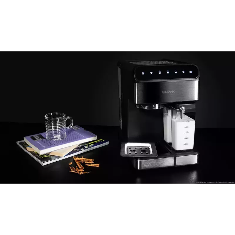 Espresso stroj CECOTEC Power Instant-ccino 20 Touch – plne automatický, 1,4 l nádrž na vodu, 2 šálky, 1350 W