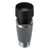 Cestovný hrnček EMSA Travel Mug Classic 360 ml sivý nerezový cestovný hrnček