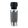 Cestovný hrnček EMSA Travel Mug Classic 360 ml sivý nerezový cestovný hrnček