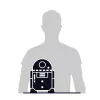 4D Build, Star Wars R2-D2 kartónová stavebnica 201 dielov | Star Wars hračka na stôl | konštrukčná hračka | 3D stavebnice pre dospelých a mládež od 12 rokov