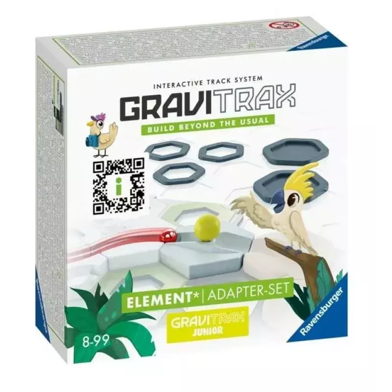 Rozširujúca adaptérová sada Ravensburger GraviTrax 27532 na stavbu tratí