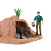 Zoo schleich WILD LIFE strážna dobrodružná stanica viacfarebná 3-8 rokov