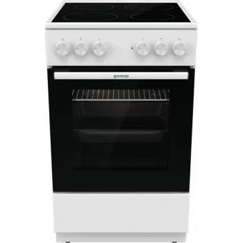 Gorenje GEC5A21WG Voľne stojaci sporák elektrický sklokeramická varná doska biela