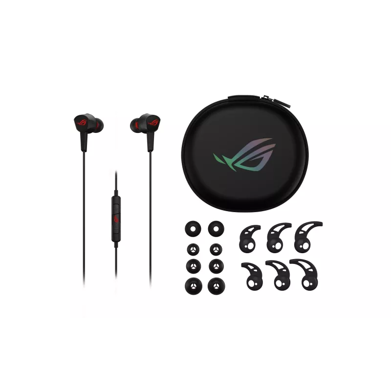 ASUS ROG Cetra Core II headset káblový in-ear gaming čierny
