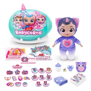 Babycorns Interaktívna bábika séria 1 veľká ZURU