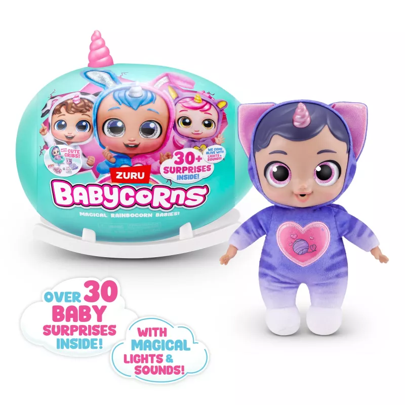 Babycorns Interaktívna bábika séria 1 veľká ZURU