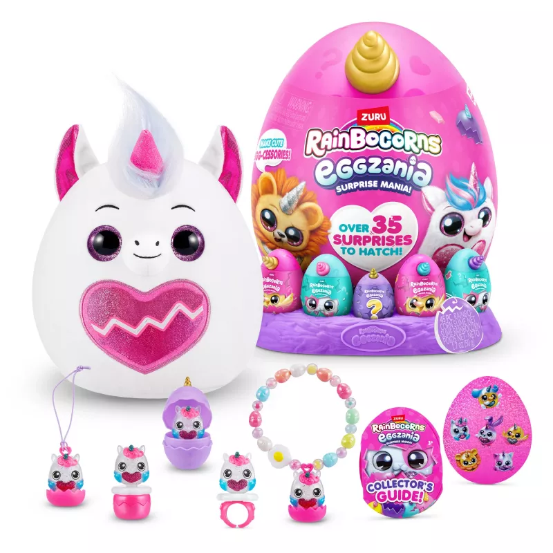 Figúrka Zuru Rainbocorns Eggzania Surprise séria 1 — triedená zberateľská figúrka (jeden kus)