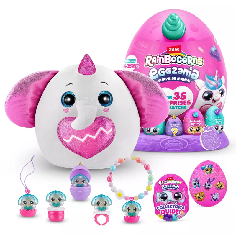 Figúrka Zuru Rainbocorns Eggzania Surprise séria 1 — triedená zberateľská figúrka (jeden kus)