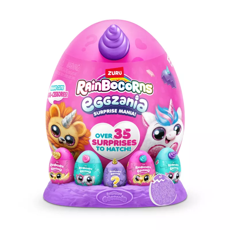 Figúrka Zuru Rainbocorns Eggzania Surprise séria 1 — triedená zberateľská figúrka (jeden kus)