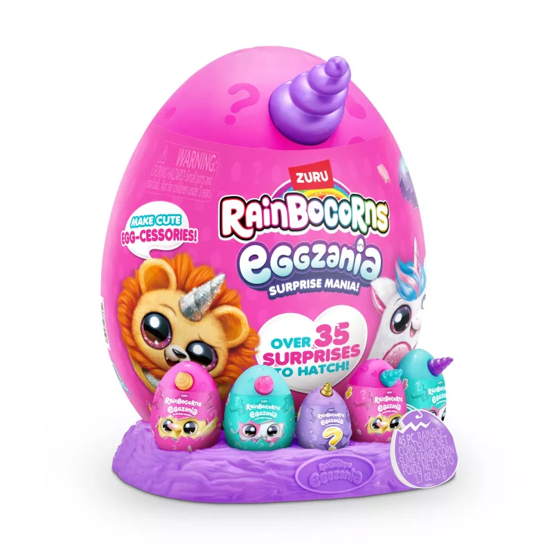 Figúrka Zuru Rainbocorns Eggzania Surprise séria 1 — triedená zberateľská figúrka (jeden kus)