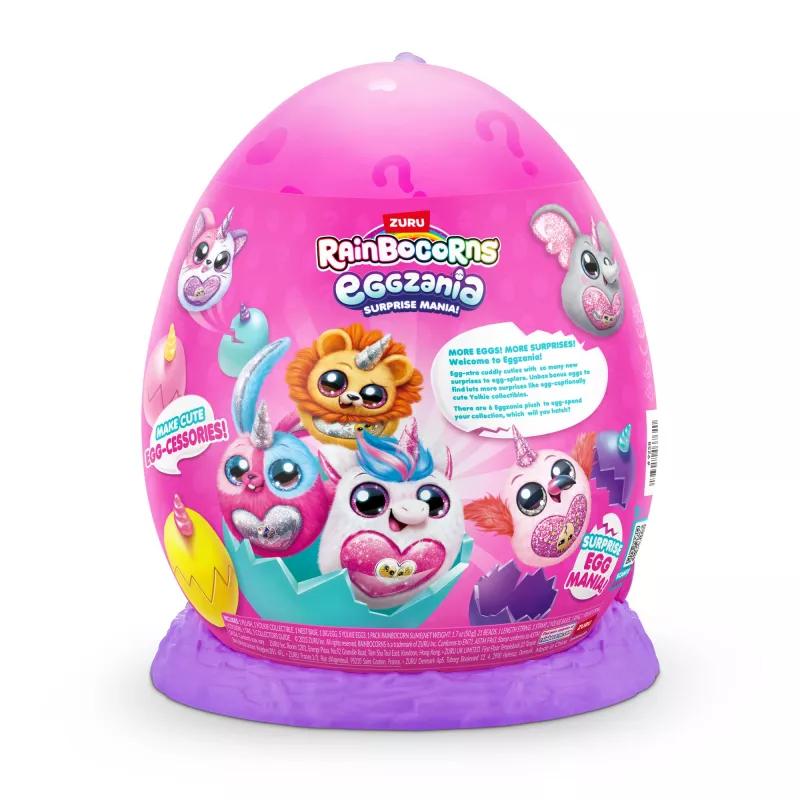 Figúrka Zuru Rainbocorns Eggzania Surprise séria 1 — triedená zberateľská figúrka (jeden kus)