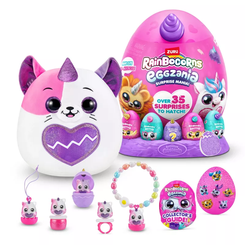 Figúrka Zuru Rainbocorns Eggzania Surprise séria 1 — triedená zberateľská figúrka (jeden kus)