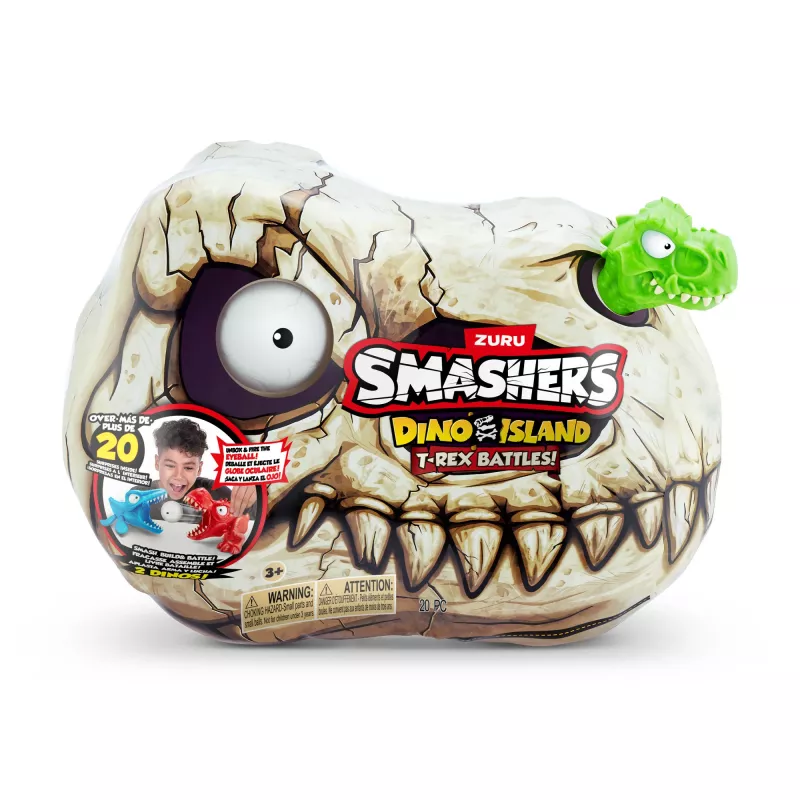 Zuru Smashers T-Rex Battles figúrka – zberateľská dinosaurová akčná figúrka, triedené modely