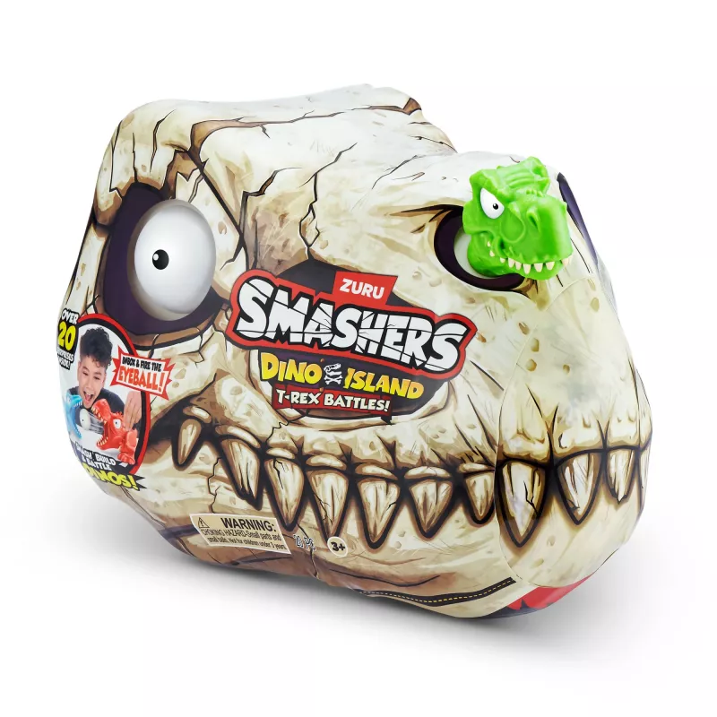 Zuru Smashers T-Rex Battles figúrka – zberateľská dinosaurová akčná figúrka, triedené modely