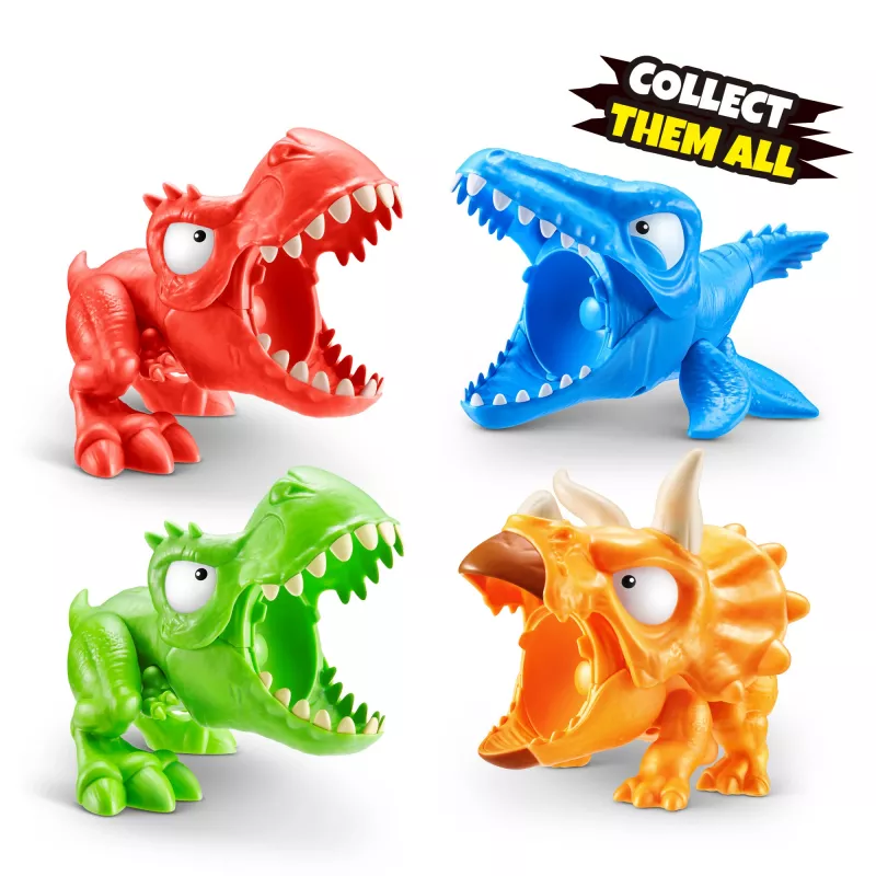 Zuru Smashers T-Rex Battles figúrka – zberateľská dinosaurová akčná figúrka, triedené modely