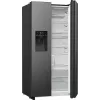 Hisense RS5P535NTFE Side-by-Side chladnička voľne stojaca 566 L čierna