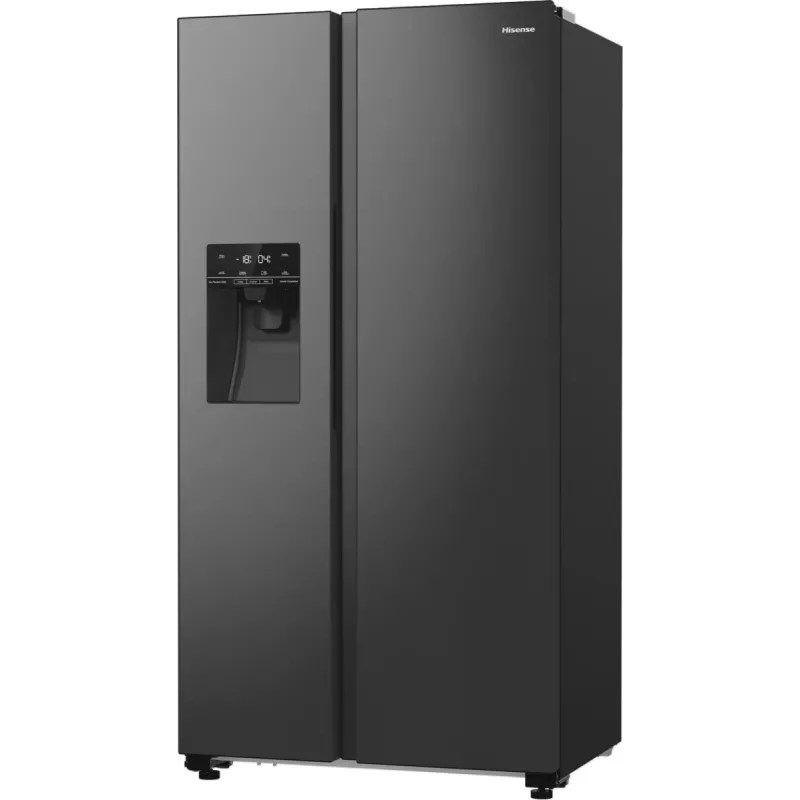 Hisense RS5P535NTFE Side-by-Side chladnička voľne stojaca 566 L čierna