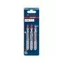 Bosch 2 608 900 565 čepeľ na priamočiaru/šavľovú/recipročnú pílu čepeľ na priamočiaru pílu tvrdokov 3 ks