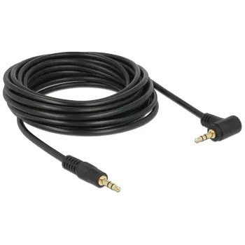 Audio kábel 3,5 mm M/M DeLOCK 83760 5 m čierny
