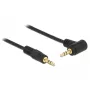 Audio kábel 3,5 mm M/M DeLOCK 83760 5 m čierny