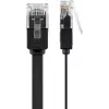 Sieťový kábel Goobay 95380 RJ-45 Cat6 1 m čierny