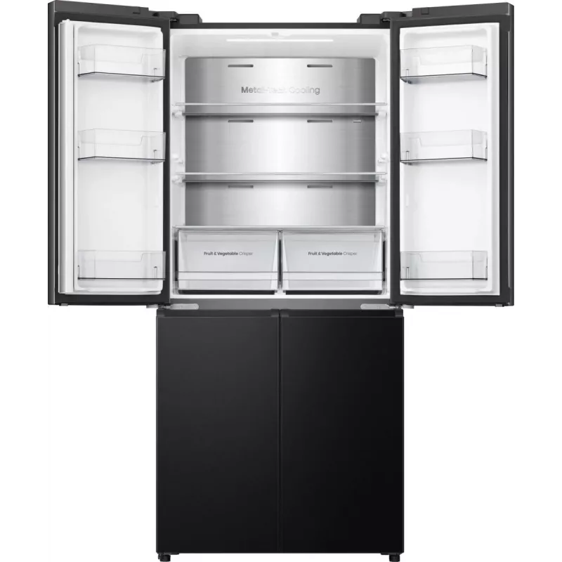 Hisense RQ5P470SAFD voľne stojaca 483 l čierna, nerez
